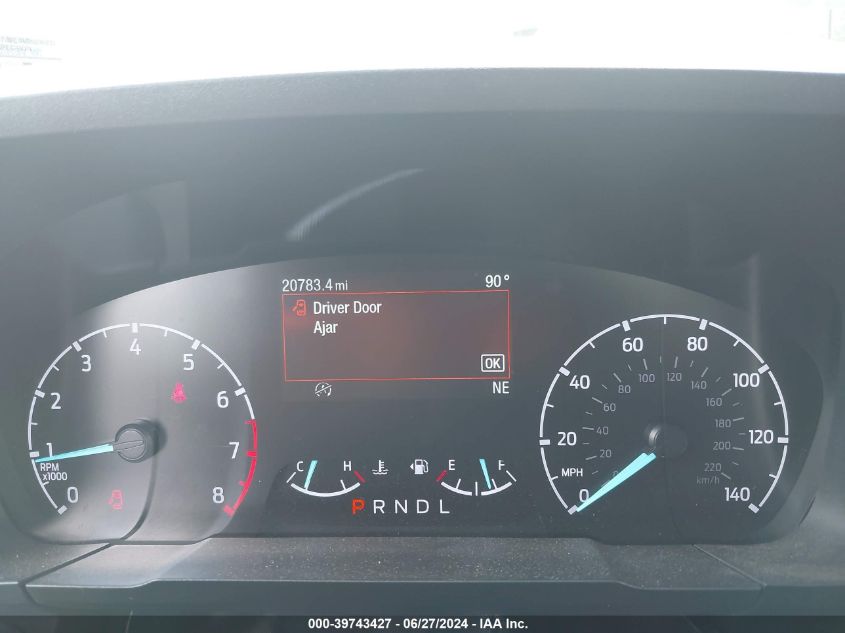 2023 Ford Maverick Xl VIN: 3FTTW8F99PRA24422 Lot: 39743427