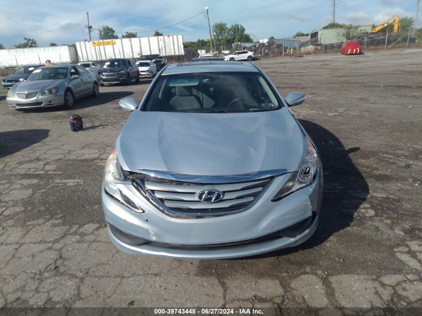 2014 Hyundai Sonata Gls VIN: 5NPEB4AC6EH829763 Lot: 39743448