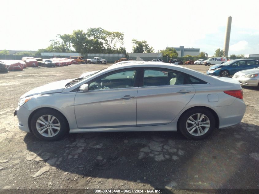 2014 Hyundai Sonata Gls VIN: 5NPEB4AC6EH829763 Lot: 39743448