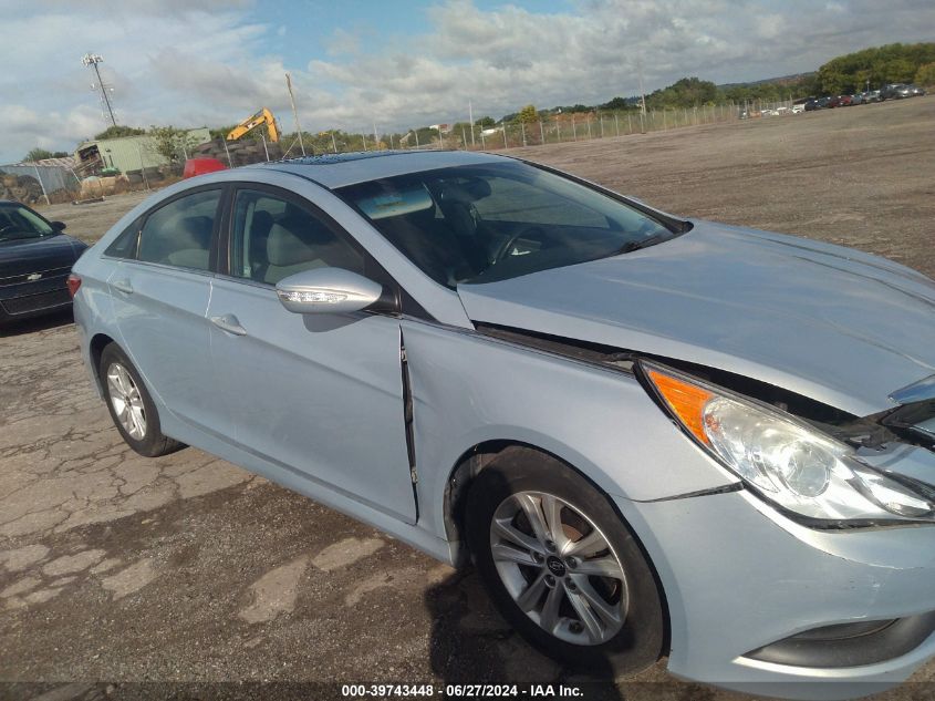 2014 HYUNDAI SONATA GLS - 5NPEB4AC6EH829763