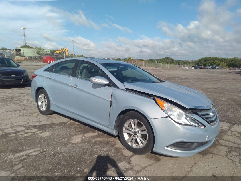 2014 HYUNDAI SONATA GLS - 5NPEB4AC6EH829763