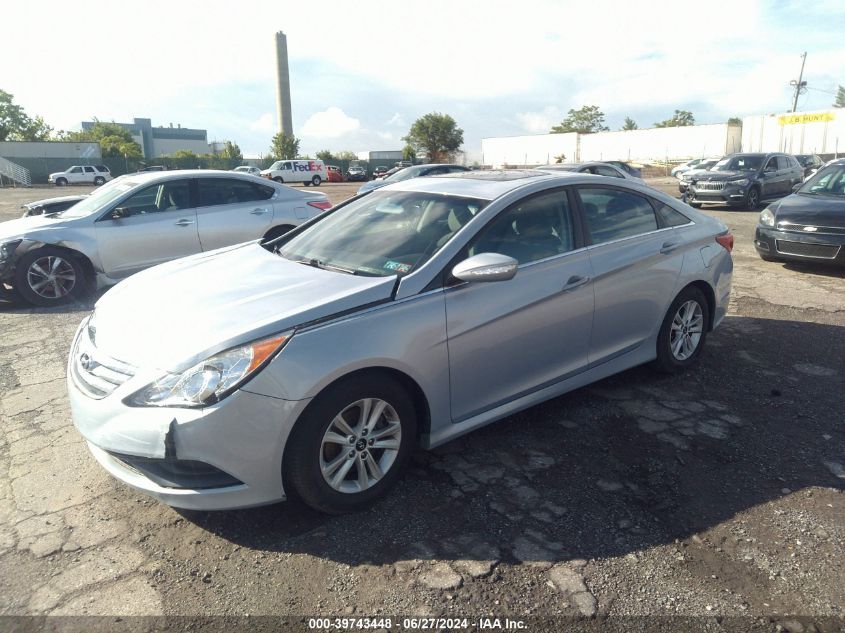 2014 HYUNDAI SONATA GLS - 5NPEB4AC6EH829763