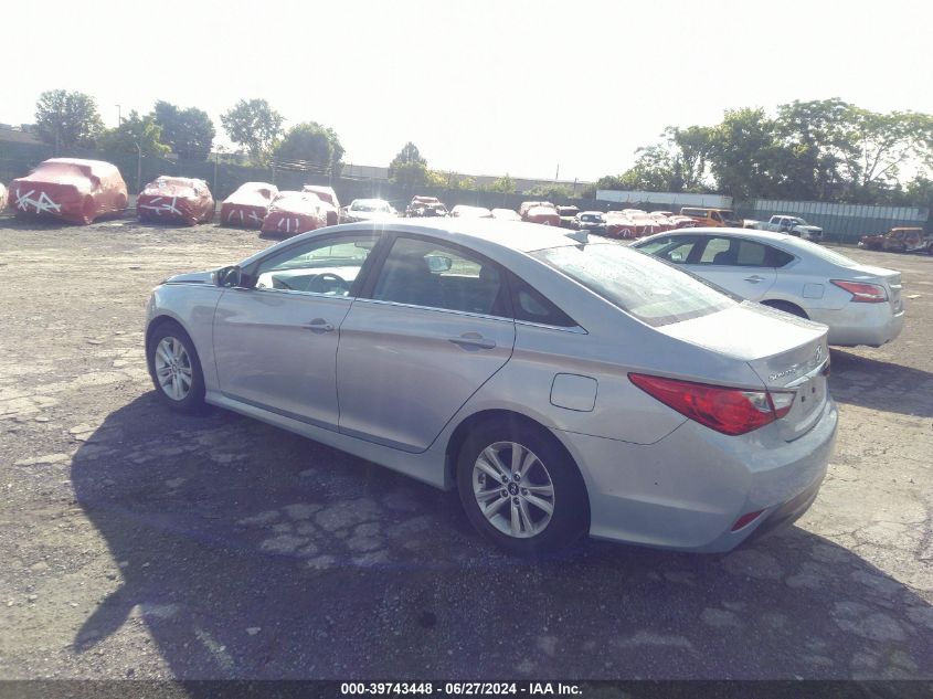 2014 Hyundai Sonata Gls VIN: 5NPEB4AC6EH829763 Lot: 39743448