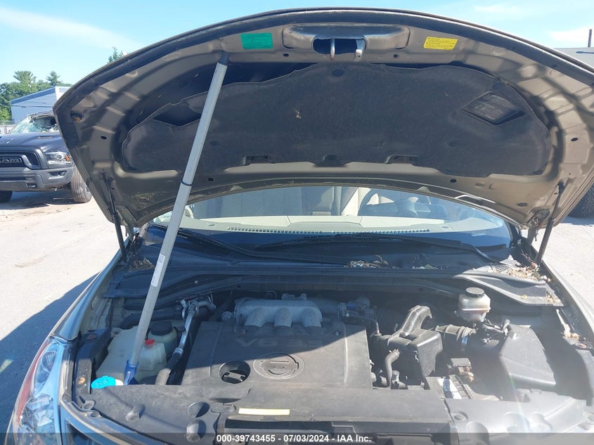 2007 Nissan Murano Sl/Se/S VIN: JN8AZ08W47W63568 Lot: 39743455