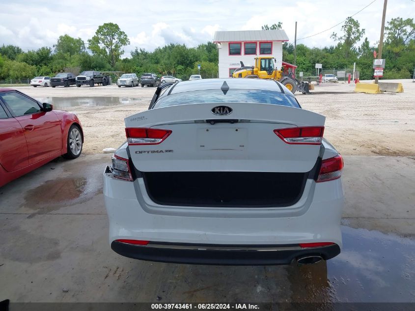 2016 Kia Optima Lx VIN: 5XXGT4L30GG041613 Lot: 39743461