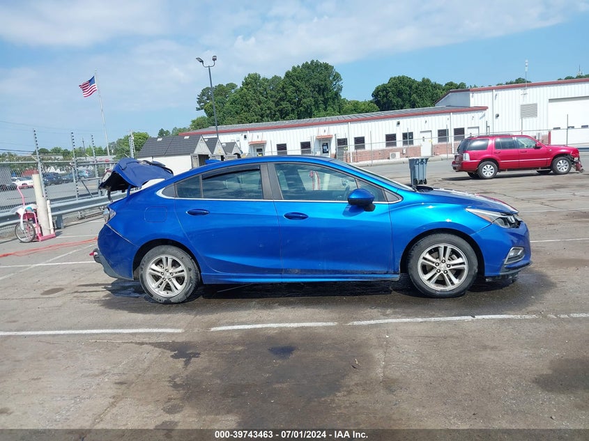 2016 CHEVROLET CRUZE LT AUTO - 1G1BE5SM9G7294273