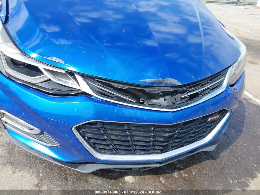 2016 CHEVROLET CRUZE LT AUTO - 1G1BE5SM9G7294273