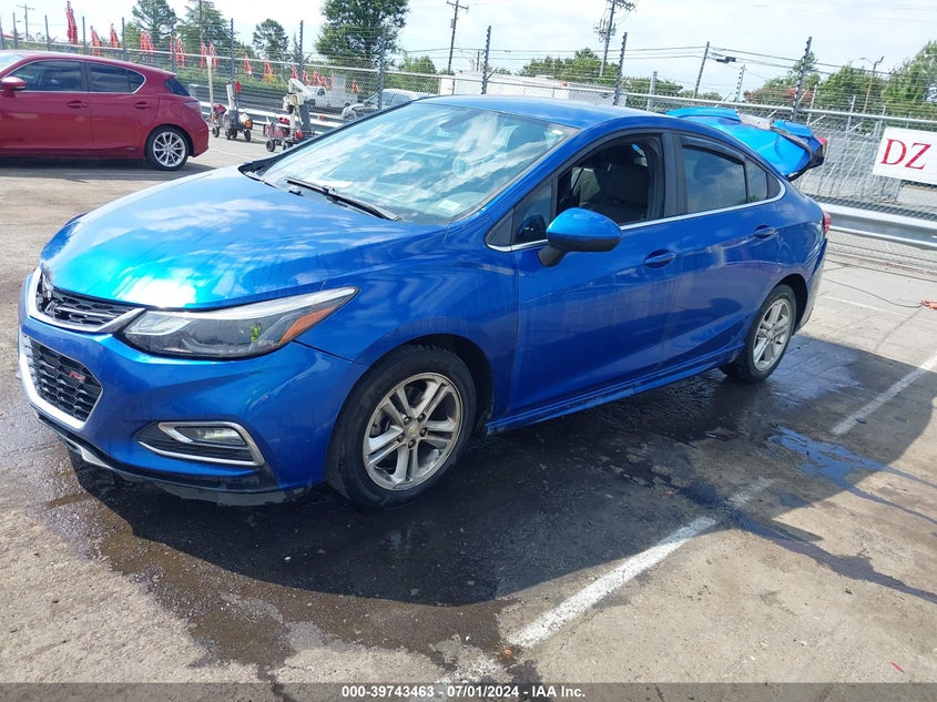 2016 CHEVROLET CRUZE LT AUTO - 1G1BE5SM9G7294273