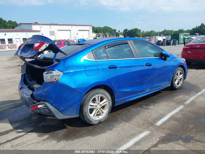 2016 CHEVROLET CRUZE LT AUTO - 1G1BE5SM9G7294273