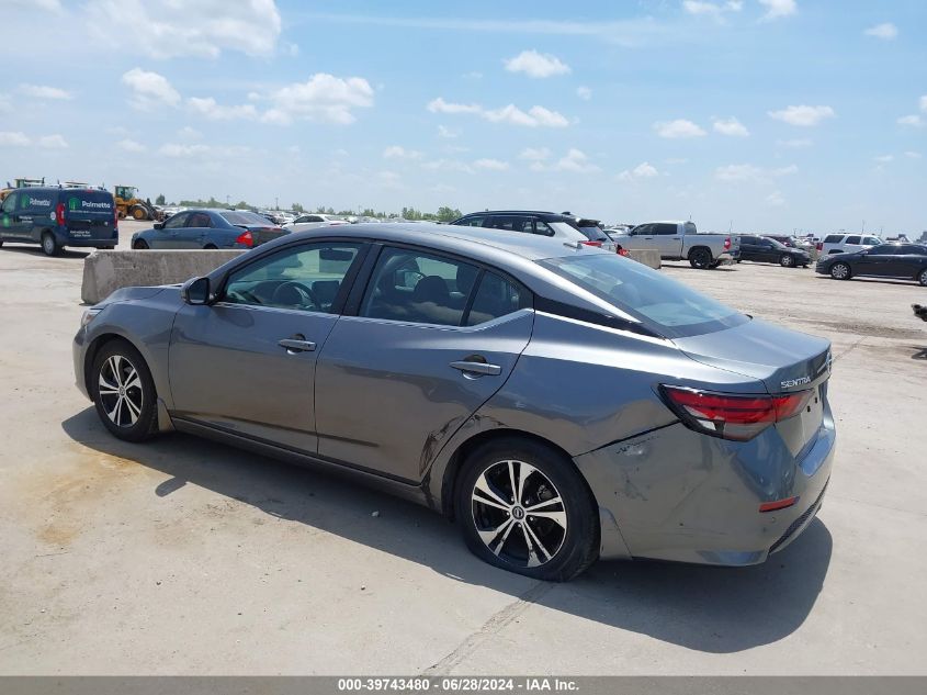 2020 Nissan Sentra Sv Xtronic Cvt VIN: 3N1AB8CV0LY307833 Lot: 39743480