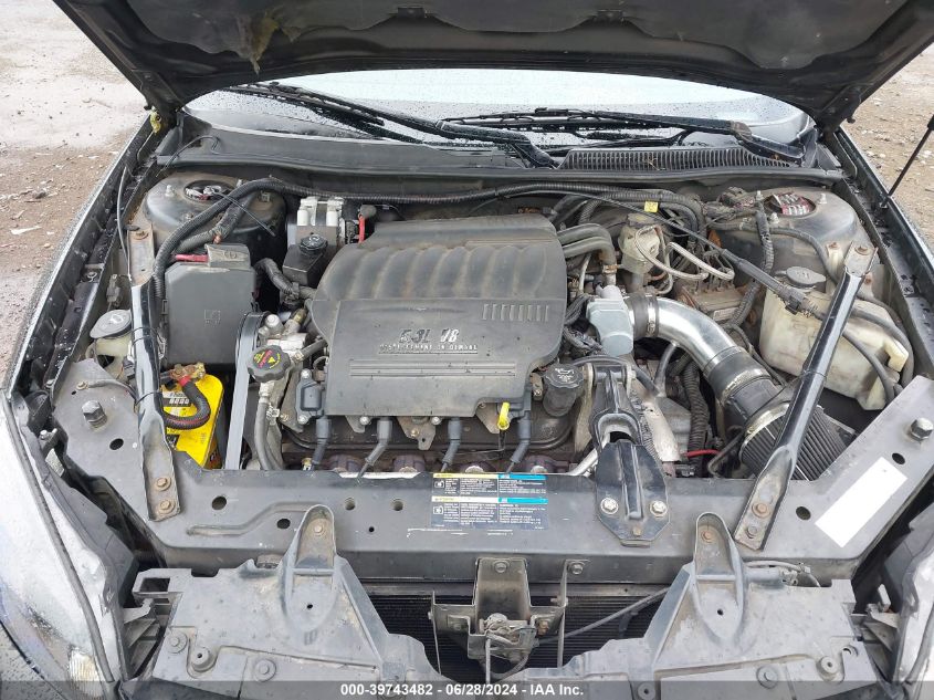 2006 Chevrolet Monte Carlo Ss VIN: 2G1WL15C169176007 Lot: 39743482