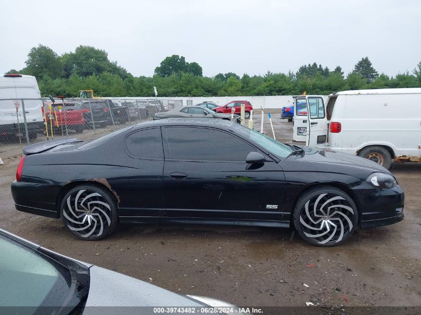 2006 Chevrolet Monte Carlo Ss VIN: 2G1WL15C169176007 Lot: 39743482