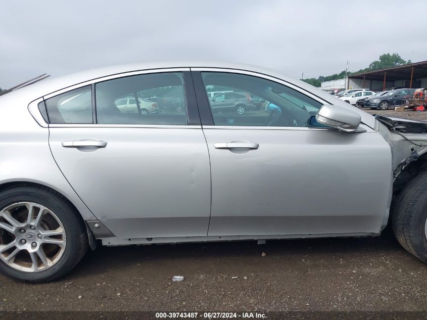 2009 Acura Tl 3.5 VIN: 19UUA86289A014551 Lot: 39743487