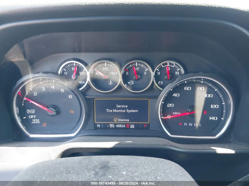 2021 Chevrolet Silverado 1500 4Wd Double Cab Standard Bed Lt VIN: 1GCRYDED9MZ252012 Lot: 39743495