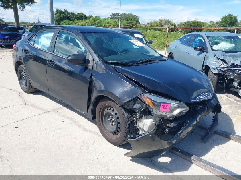 2014 Toyota Corolla Le VIN: 2T1BURHE9EC054850 Lot: 39743497