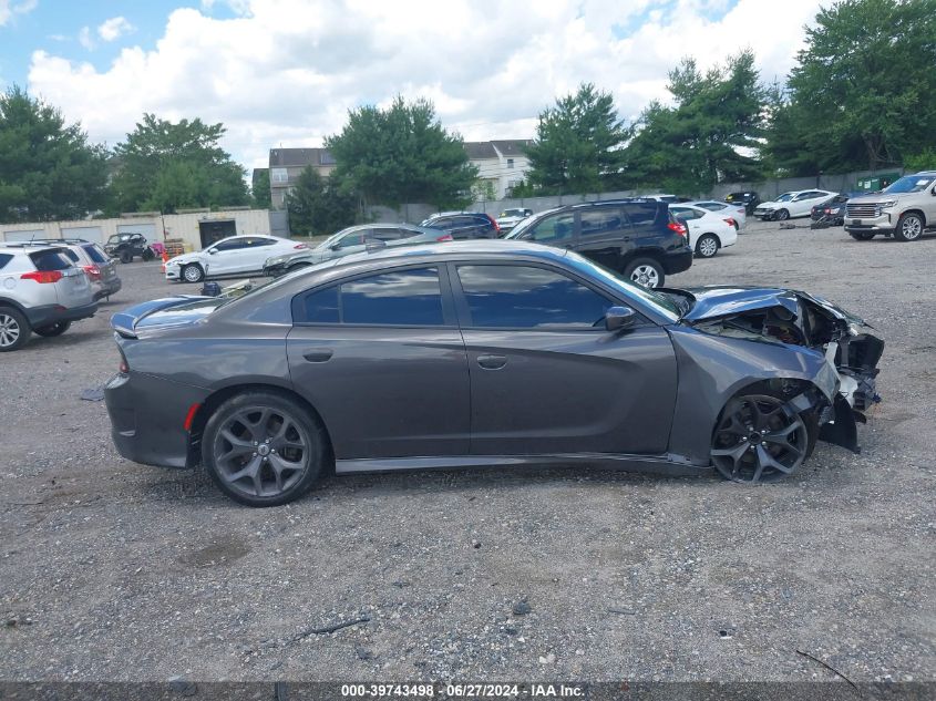 2019 Dodge Charger Gt Rwd VIN: 2C3CDXHG0KH567095 Lot: 39743498