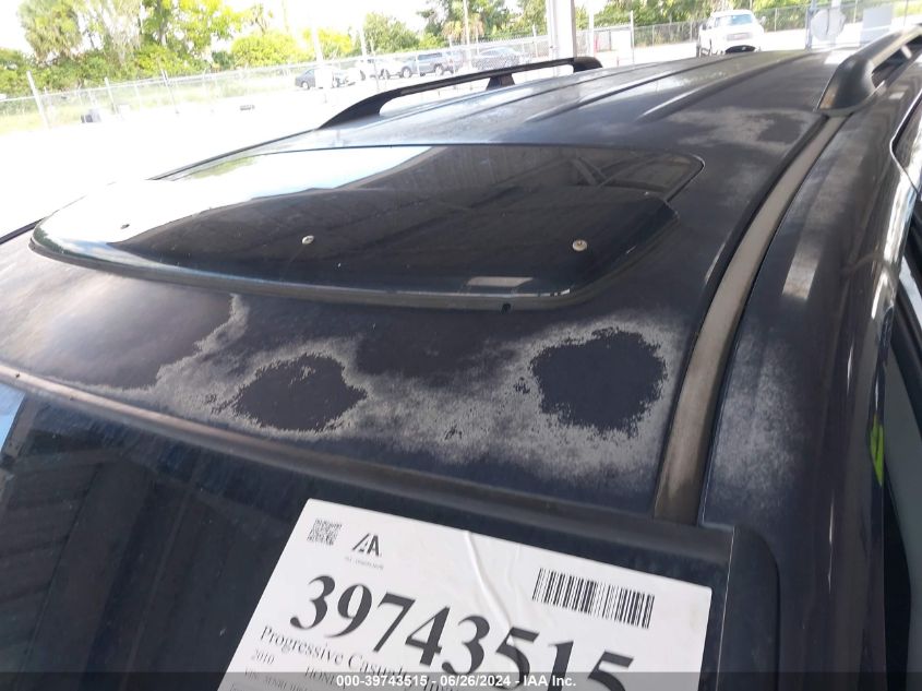 2010 Honda Odyssey Ex-L VIN: 5FNRL3H61AB098905 Lot: 39743515