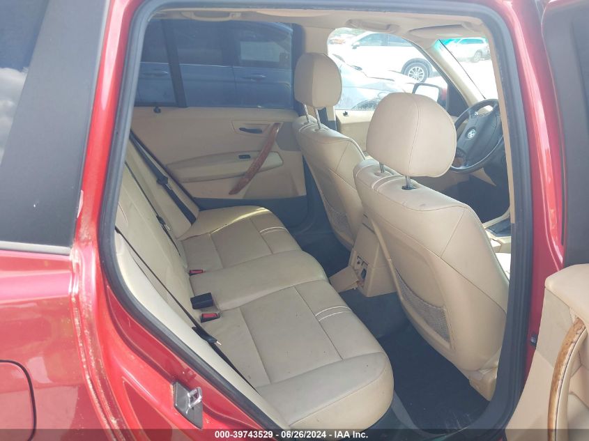 2004 BMW X3 2.5I VIN: WBXPA73424WB27103 Lot: 39743529