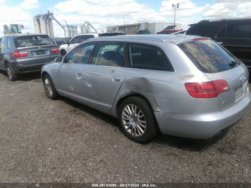 2006 Audi A6 3.2 Avant VIN: WAUKH74F26N118018 Lot: 39743590