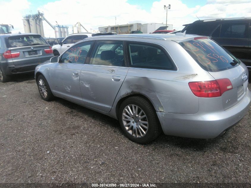 2006 Audi A6 3.2 Avant VIN: WAUKH74F26N118018 Lot: 39743590