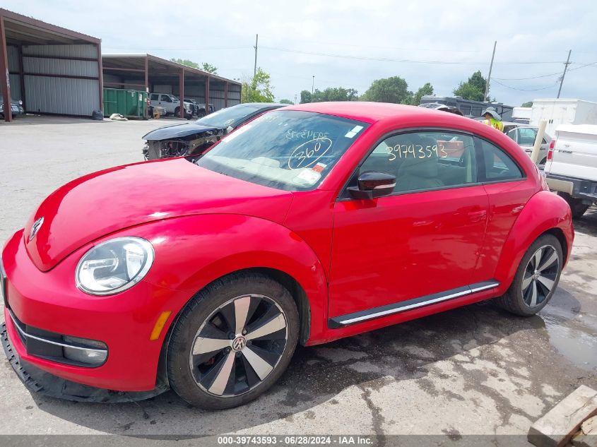 2013 Volkswagen Beetle 2.0T Turbo VIN: 3VWV67AT8DM646490 Lot: 39743593