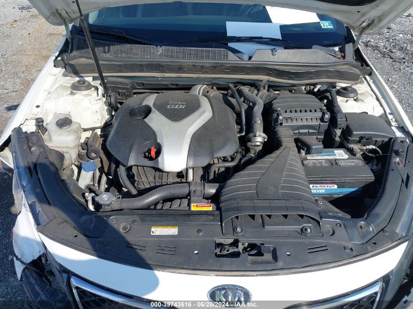 2011 Kia Optima Sx VIN: KNAGR4A69B5161884 Lot: 39743616