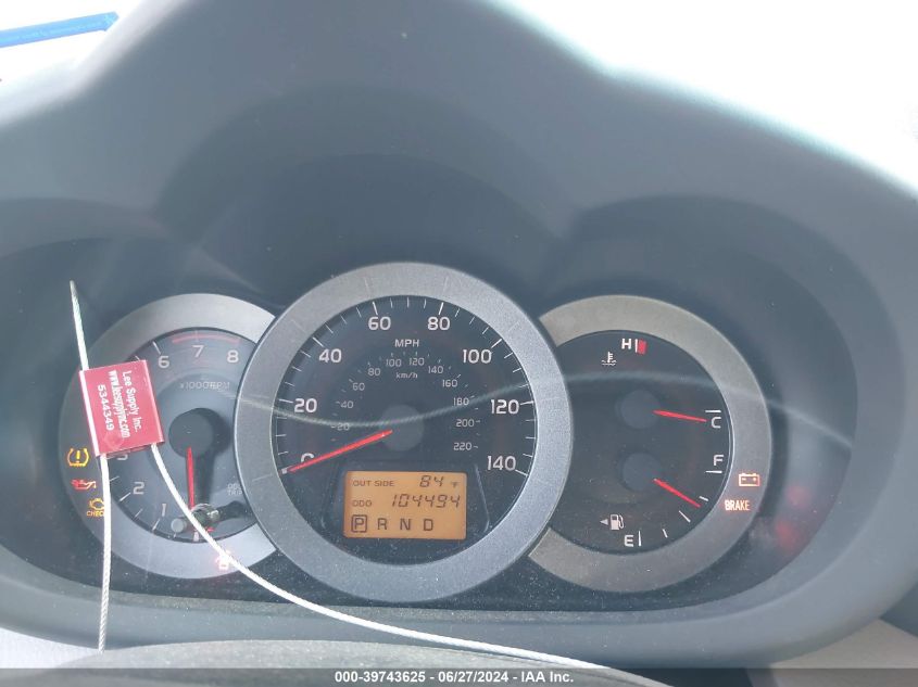 2007 Toyota Rav4 VIN: 00JTMZD33V2750399 Lot: 39743625