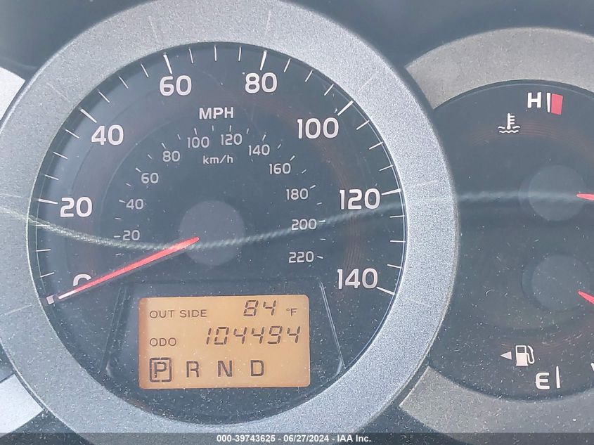 2007 Toyota Rav4 VIN: 00JTMZD33V2750399 Lot: 39743625