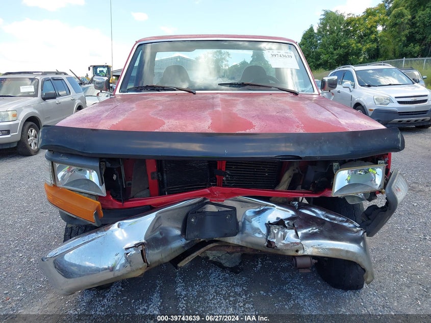 1995 Ford F250 VIN: 1FTHF26H7SNB52129 Lot: 39743639