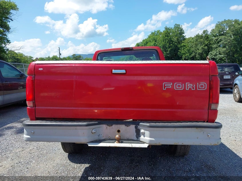 1995 Ford F250 VIN: 1FTHF26H7SNB52129 Lot: 39743639