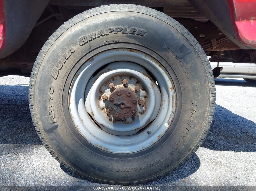 1995 Ford F250 VIN: 1FTHF26H7SNB52129 Lot: 39743639