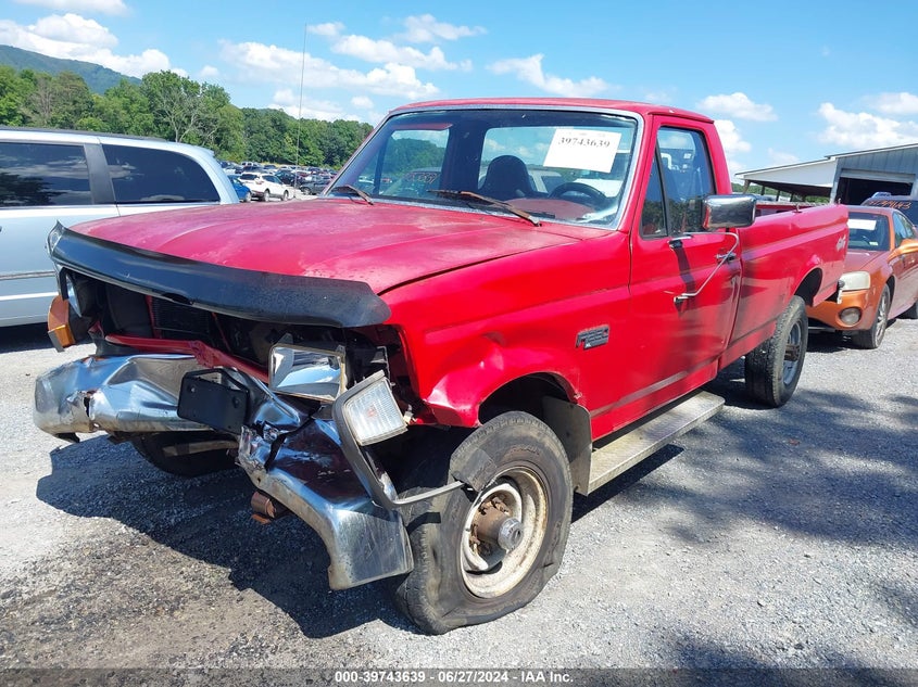 1995 Ford F250 VIN: 1FTHF26H7SNB52129 Lot: 39743639