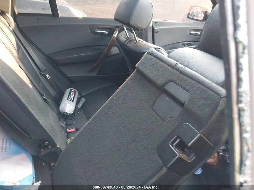 2005 BMW X3 3.0I VIN: WBXPA93475WD20523 Lot: 39743640