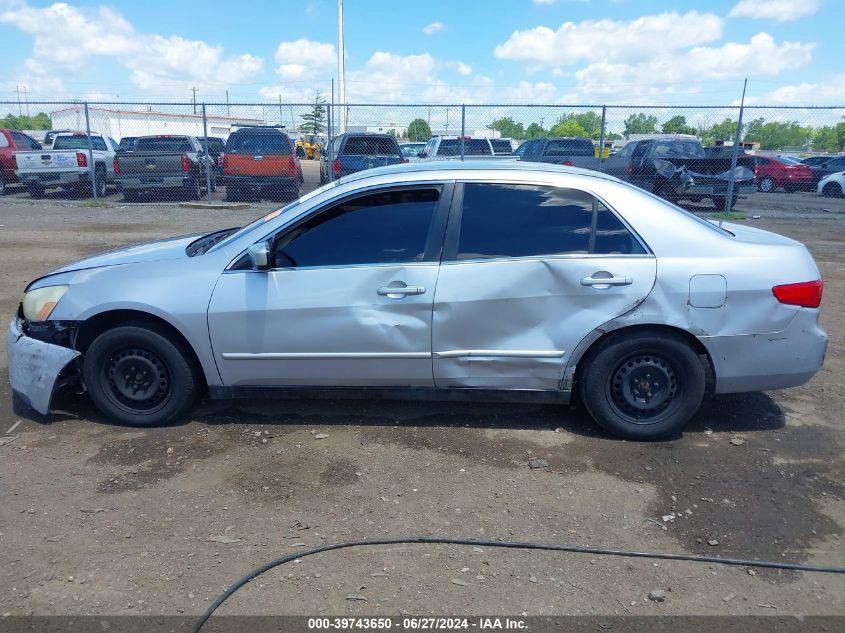 2005 Honda Accord 2.4 Lx VIN: 1HGCM56475A170075 Lot: 39743650