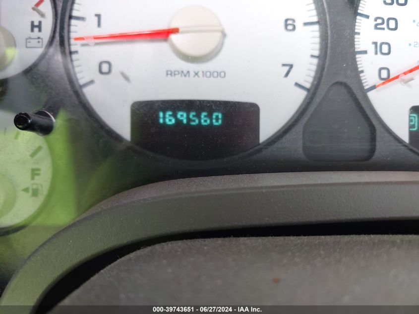 2003 Dodge Ram 1500 St/Slt VIN: 1D7HA18D13J672859 Lot: 39743651