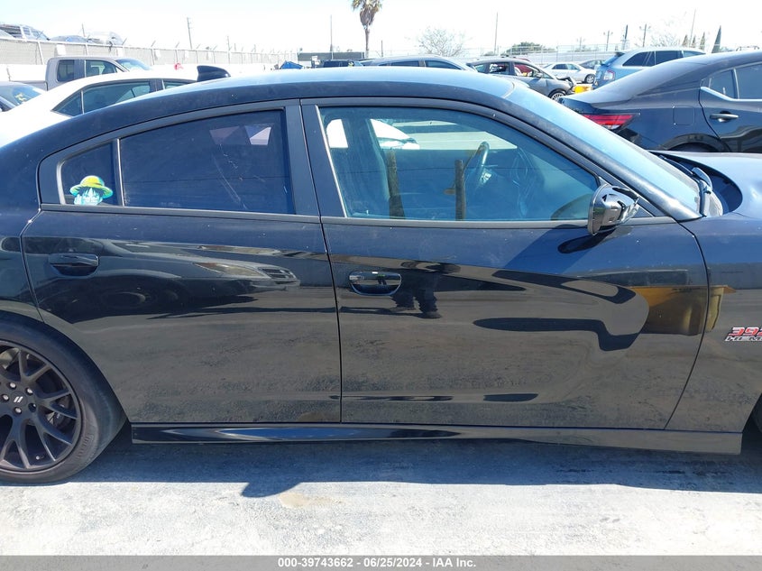 2017 Dodge Charger R/T Scat Pack Rwd VIN: 2C3CDXGJ7HH643529 Lot: 39743662