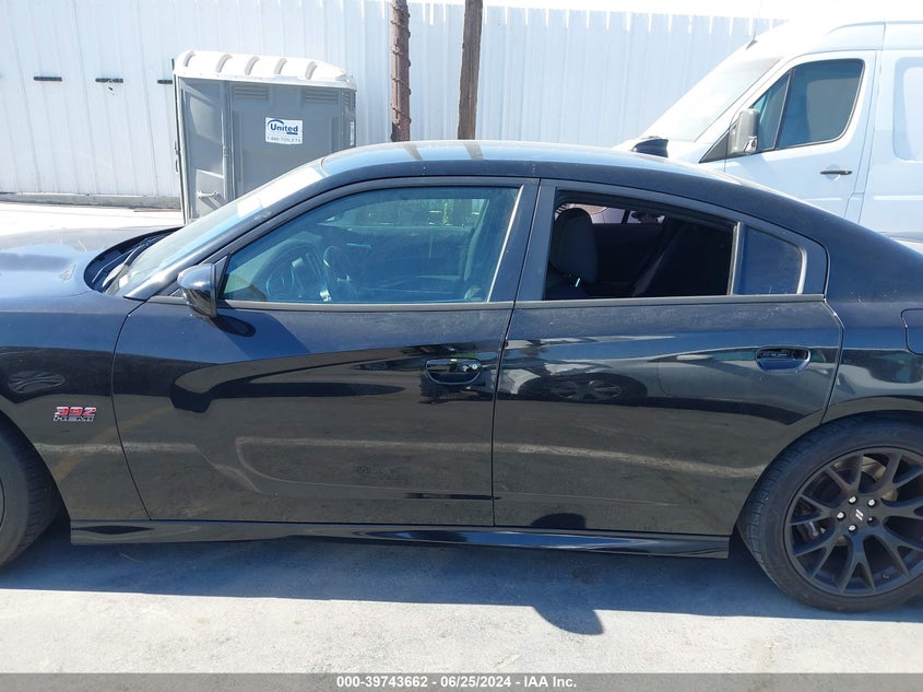 2017 Dodge Charger R/T Scat Pack Rwd VIN: 2C3CDXGJ7HH643529 Lot: 39743662