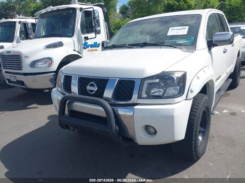 2005 Nissan Titan Se VIN: 1N6BA07B65N536813 Lot: 39743689