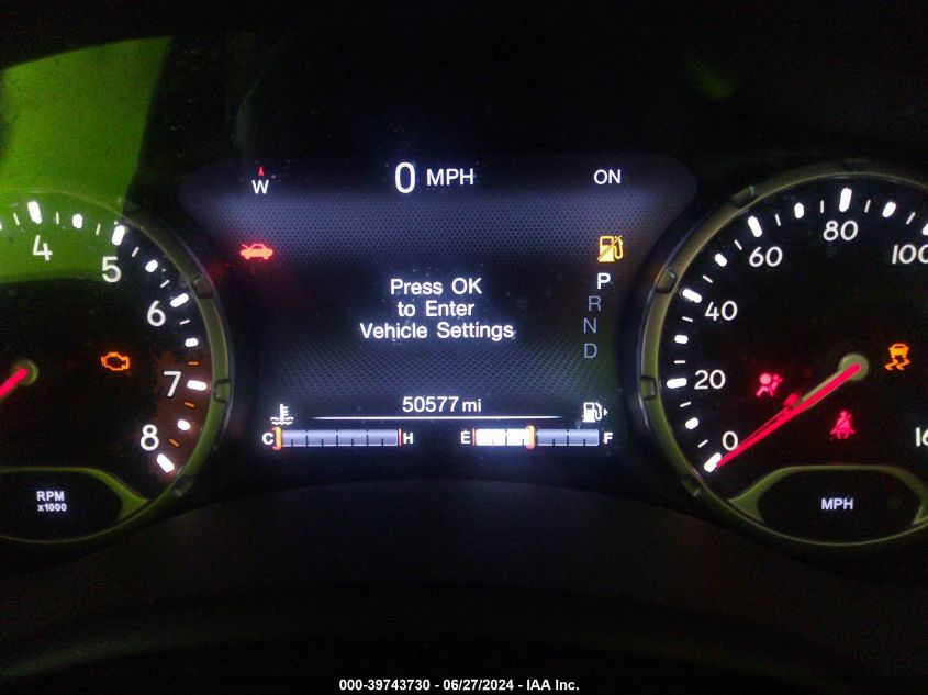 2018 Jeep Renegade Limited Fwd VIN: ZACCJADB9JPJ06189 Lot: 39743730