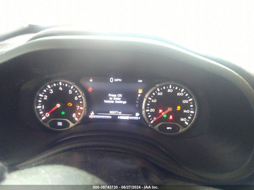 2018 Jeep Renegade Limited Fwd VIN: ZACCJADB9JPJ06189 Lot: 39743730