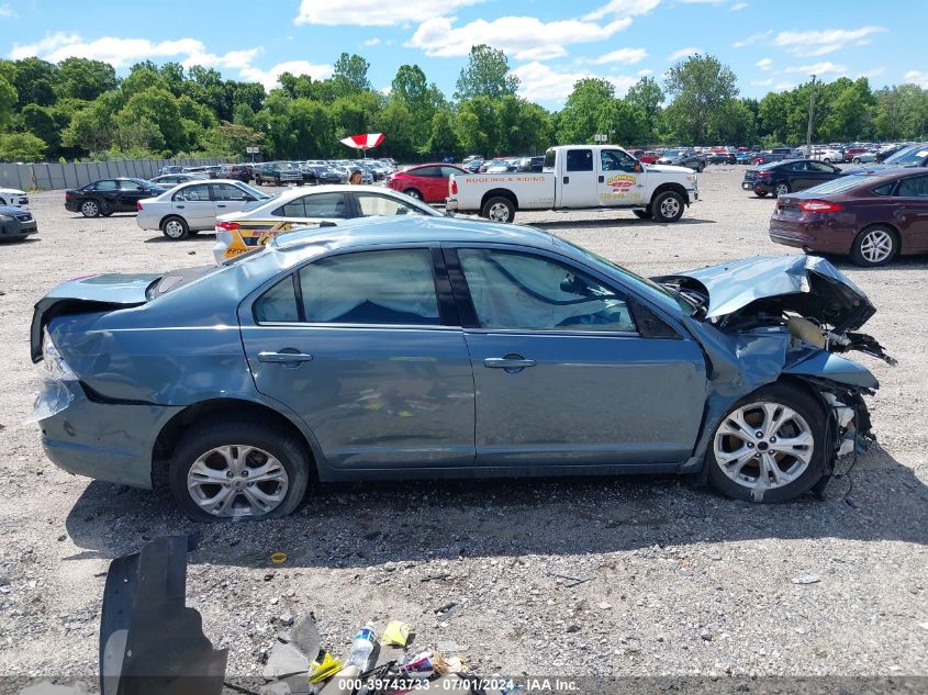 2012 Ford Fusion Se VIN: 3FAHP0HA2CR351742 Lot: 39743733