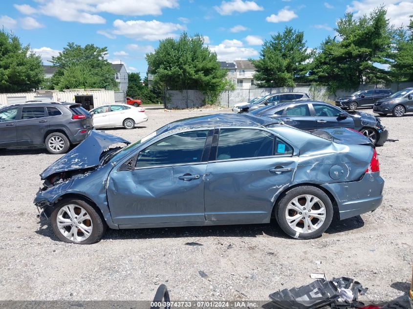 2012 Ford Fusion Se VIN: 3FAHP0HA2CR351742 Lot: 39743733