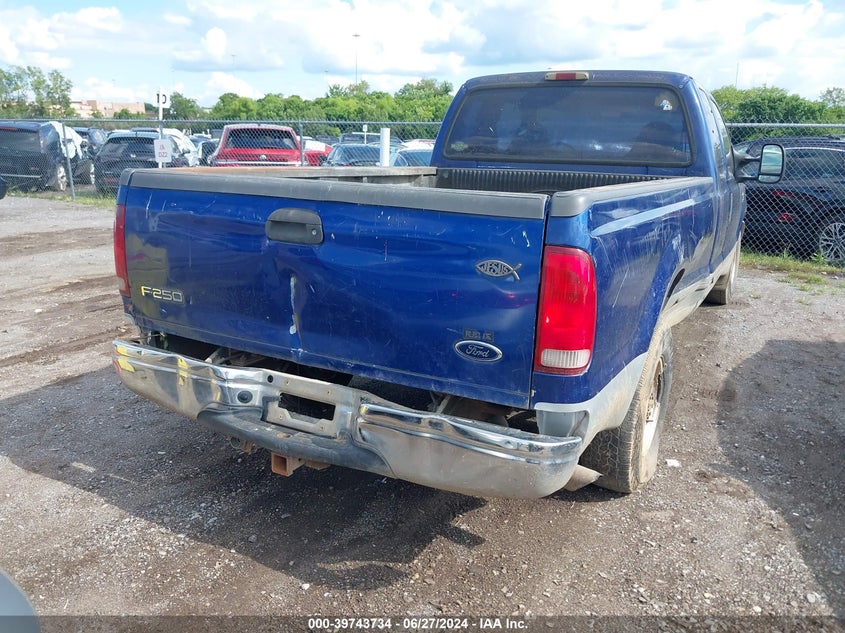 1999 Ford F-250 Lariat/Xl/Xlt VIN: 1FTNX20F8XEB44555 Lot: 39743734
