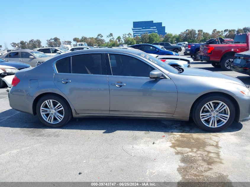 2011 Infiniti G37 Journey VIN: JN1CV6AP8BM506008 Lot: 39743747