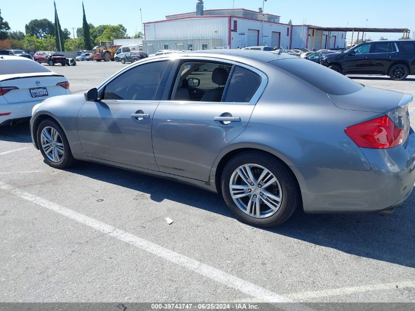 2011 Infiniti G37 Journey VIN: JN1CV6AP8BM506008 Lot: 39743747