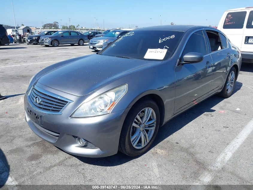 2011 Infiniti G37 Journey VIN: JN1CV6AP8BM506008 Lot: 39743747