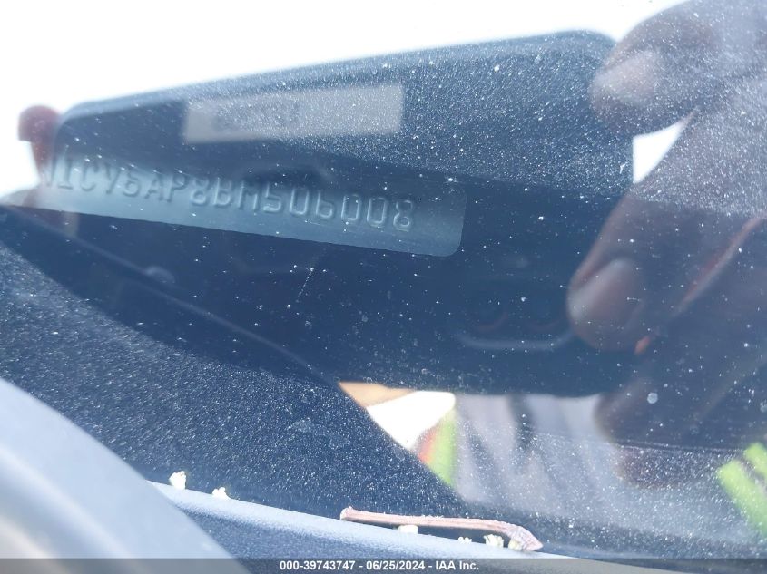 2011 Infiniti G37 Journey VIN: JN1CV6AP8BM506008 Lot: 39743747