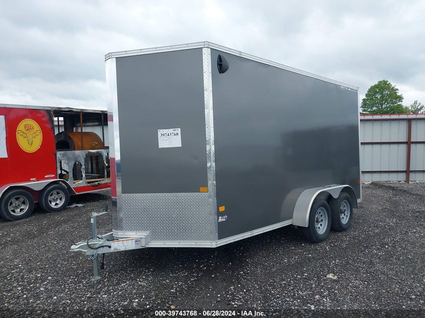 2022 ALCOM CARGO TRAILER (VIN: 5WFBE1427NS020875