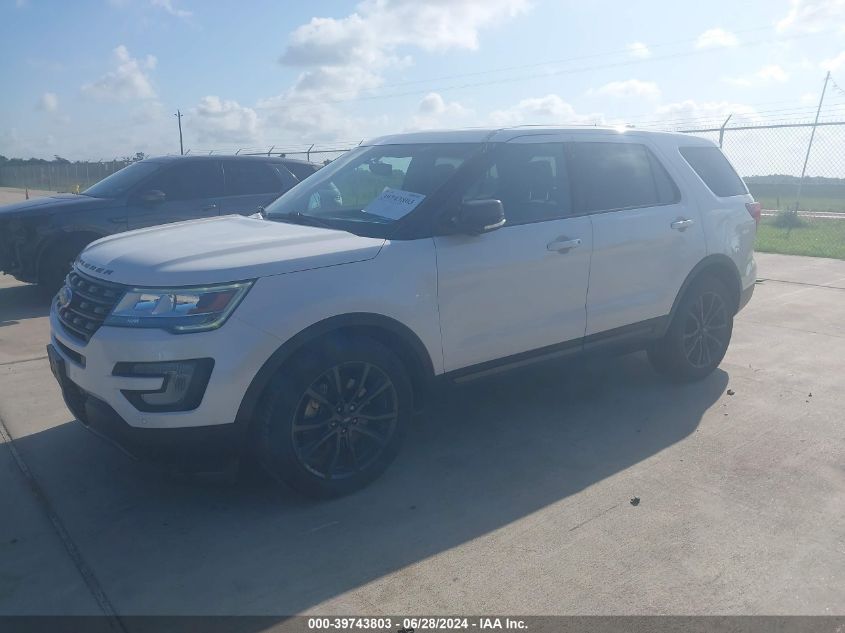 1FM5K7D82HGA98763 2017 FORD EXPLORER - Image 2