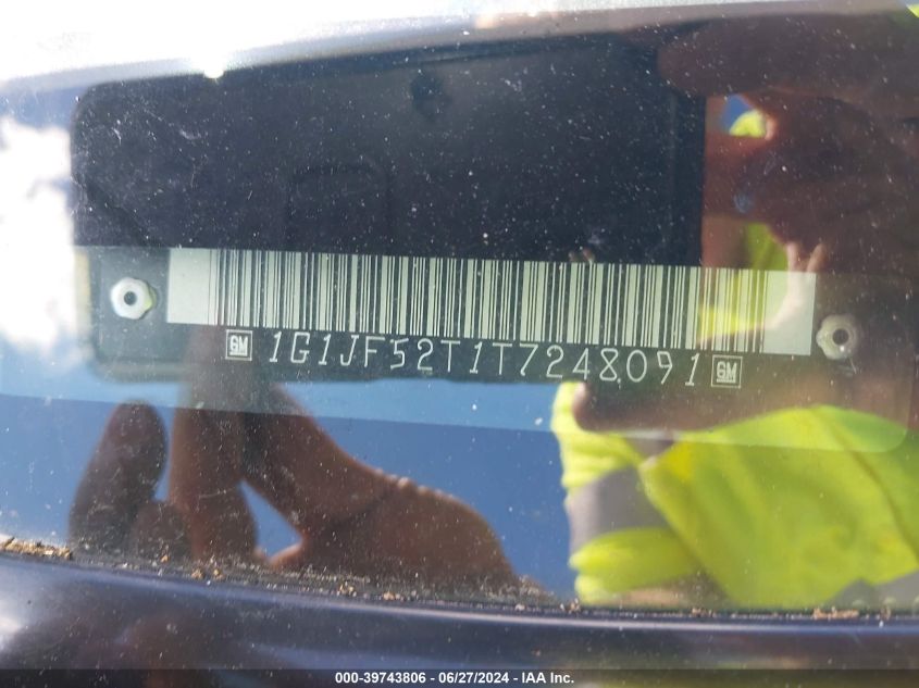 1996 Chevrolet Cavalier Ls VIN: 1G1JF52T1T7248091 Lot: 39743806